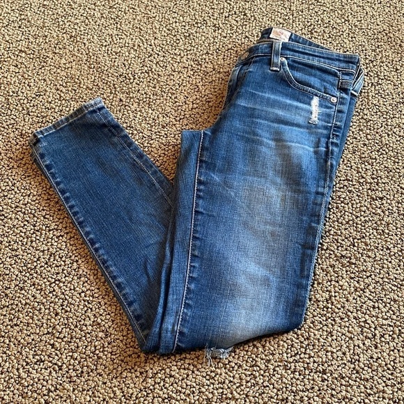AG Supper Skinny Ankle Jeans - Picture 1 of 9